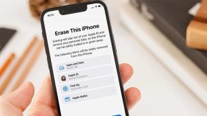 حذف اپل آیدی فراموش شده