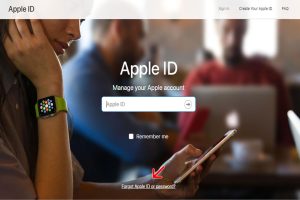 رمز اپل آیدی فراموش شده