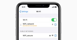 وصل نشدن اینترنت آیفون